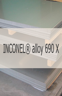 
                                                            Жаропрочный лист INCONEL® alloy 690 Х Жаропрочный лист INCONEL® alloy 690 UNS N06690