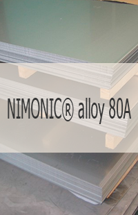 
                                                            Жаропрочный лист NIMONIC® alloy 80A Жаропрочный лист NIMONIC® alloy 80A   UNS N07080/W. Nr. 2.4952